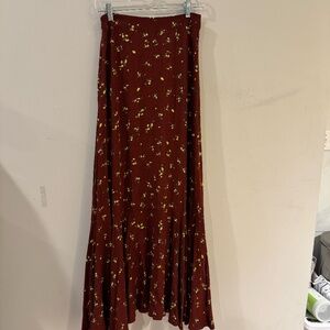 SOLD free people maxi skirt